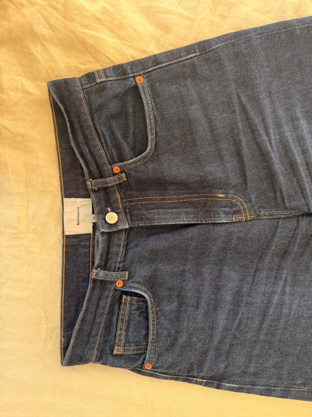 Reformation Cary High Rise Slouchy Wide Leg Jeans - Picture 5 of 6